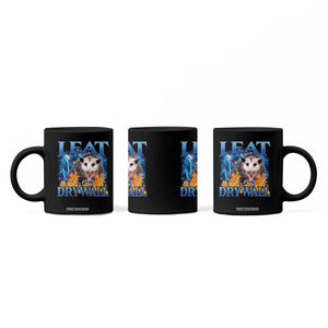 Possum Meme Coffee Mug I Eat Drywall Opossum Funny Weird Cursed Internet Memes TS10 Print Your Wear