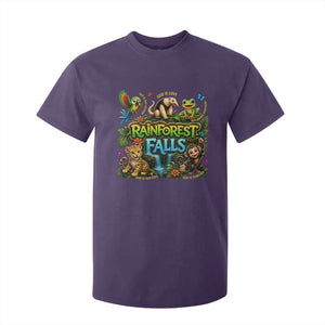 VBS 2026 T Shirt For Kid Rainforest Falls Exploring The Nature of God VBS 2026 TS10 Purple Print Your Wear