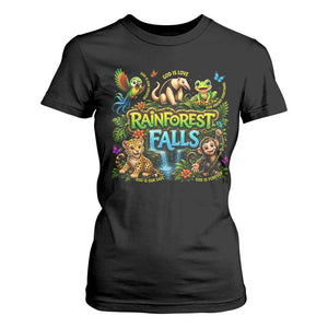 VBS 2026 T Shirt For Women Rainforest Falls Exploring The Nature of God VBS 2026 TS10 Black Print Your Wear