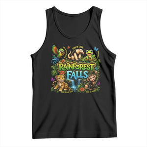 VBS 2026 Tank Top Rainforest Falls Exploring The Nature of God VBS 2026 TS10 Black Print Your Wear
