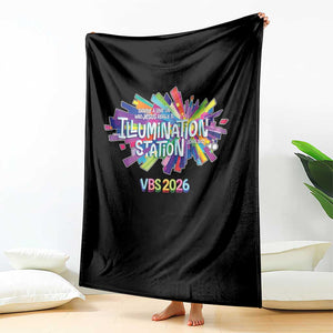 Illumination Station VBS 2026 Christian Lights Throw Blanket Bible Jesus