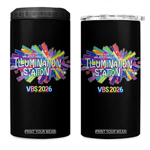 Illumination Station VBS 2026 Christian Lights 4 in 1 Can Cooler Tumbler Bible Jesus