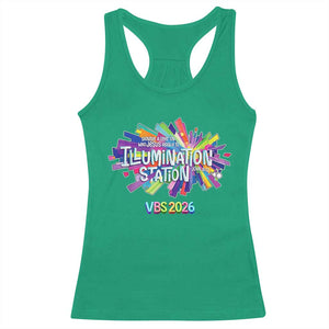 Illumination Station VBS 2026 Christian Lights Racerback Tank Top Bible Jesus