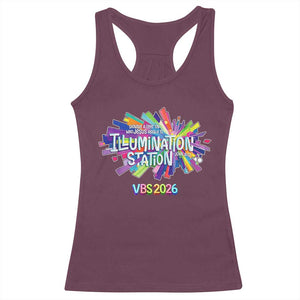Illumination Station VBS 2026 Christian Lights Racerback Tank Top Bible Jesus