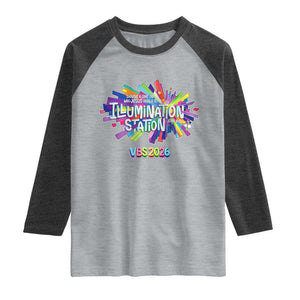 Illumination Station VBS 2026 Christian Lights Raglan Shirt Bible Jesus