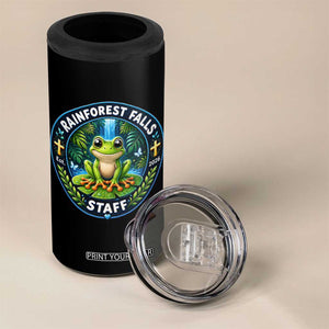 Rainforest Falls Staff 4 in 1 Can Cooler Tumbler VBS 2026 Director Teacher TS10 Print Your Wear