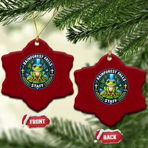 Rainforest Falls Staff Ceramic Ornament VBS 2026 Director Teacher TS10 Print Your Wear