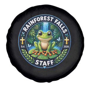 Rainforest Falls Staff Spare Tire Cover VBS 2026 Director Teacher TS10 Print Your Wear