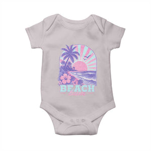 Beach Bum Baby Onesie Summer Vacation Beach Lover Surf Wave Vintage Tropical Sunset Aesthetic