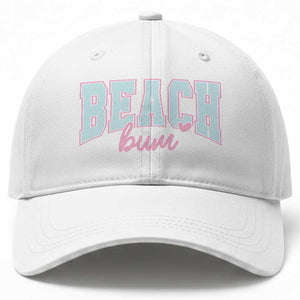 Beach Bum Baseball Cap Summer Vacation Beach Lovers TS10 Print Your Wear