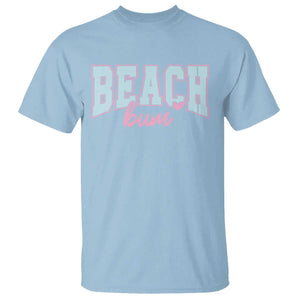 Beach Bum T Shirt Summer Vacation Beach Lovers TS10 Light Blue Print Your Wear