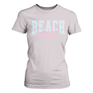 Beach Bum T Shirt For Women Summer Vacation Beach Lovers TS10 Ice Gray Print Your Wear
