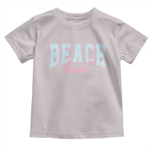 Beach Bum Toddler T Shirt Summer Vacation Beach Lovers TS10 Ice Gray Print Your Wear