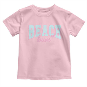 Beach Bum Toddler T Shirt Summer Vacation Beach Lovers TS10 Light Pink Print Your Wear