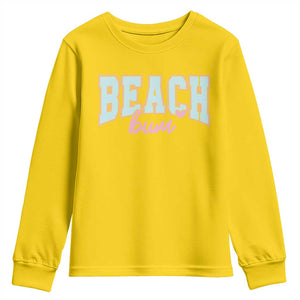 Beach Bum Youth Sweatshirt Summer Vacation Beach Lovers TS10 Daisy Print Your Wear