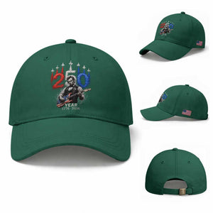 Vintage Abraham Lincoln Abe Lincoln Playing Guitar 250 Years Baseball Cap 1776 2026 Humor Patriotic TS10 Baseball Cap Universal Fit Irish Green Print Your Wear