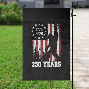 Vintage Bigfoot USA 250th Anniversary Garden Flag 250 Years Of Freedom US Flag Independence Day 4th July Patriotic