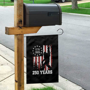 Vintage Bigfoot USA 250th Anniversary Garden Flag 250 Years Of Freedom US Flag Independence Day 4th July Patriotic