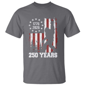 Vintage Bigfoot USA 250th Anniversary T Shirt 250 Years Of Freedom US Flag Independence Day 4th July Patriotic