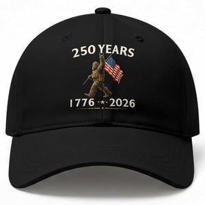 Bigfoot USA 250th Anniversary Baseball Cap Sasquatch 250 Years Vintage American Flag Patriotic 4th of July