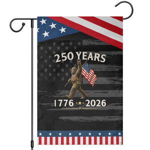 Bigfoot USA 250th Anniversary Patriotic Garden Flag Sasquatch 250 Years Vintage American Flag 4th of July