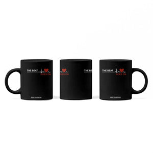 Cool Heart Surgery Survivor Coffee Mug Heart Attack Surgery The Beat Goes On Rehab Recover