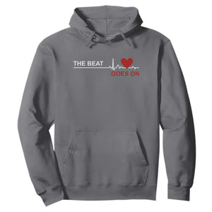 Cool Heart Surgery Survivor Hoodie Heart Attack Surgery The Beat Goes On Rehab Recover
