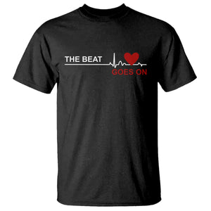 Cool Heart Surgery Survivor T Shirt Heart Attack Surgery The Beat Goes On Rehab Recover