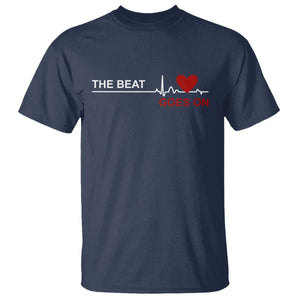 Cool Heart Surgery Survivor T Shirt Heart Attack Surgery The Beat Goes On Rehab Recover