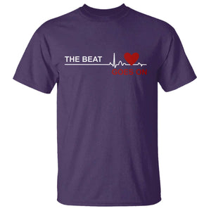 Cool Heart Surgery Survivor T Shirt Heart Attack Surgery The Beat Goes On Rehab Recover
