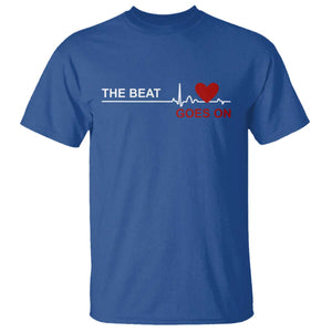 Cool Heart Surgery Survivor T Shirt Heart Attack Surgery The Beat Goes On Rehab Recover