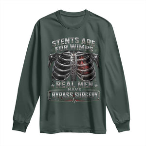 Heart Surgery Survivor Long Sleeve Shirt After Surgery Recovery Bypass