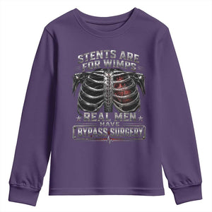 Heart Surgery Survivor Youth Sweatshirt After Surgery Recovery Bypass