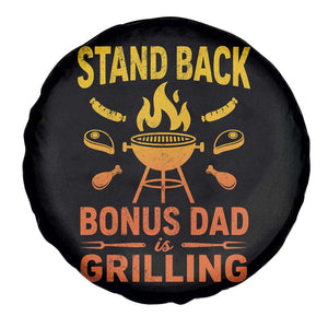 Funny Grilling Bonus Dad Spare Tire Cover BBQ Stepdad Grill Masters Sarcastic