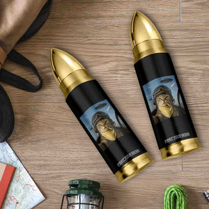 Cat Selfie With Alien UFO Bullet Tumbler Retro Space Sci-Fi Cat Pilot TS10 Print Your Wear