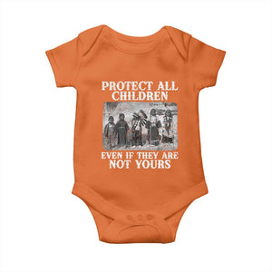 Native American Every Child Baby Onesie Protect All Children Even If They Are Not Yours TS10 Orange Print Your Wear