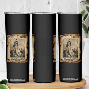 Red Cloud Skinny Tumbler Oglala Lakota Sioux Native American Chief Warrior History TS10 Print Your Wear