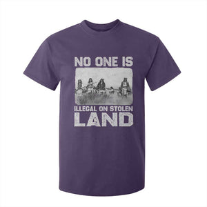 No One Is Illegal On Stolen Land T Shirt For Kid Native Tribe Indigenous People TS10 Purple Print Your Wear