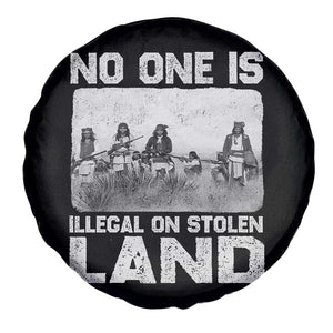No One Is Illegal On Stolen Land Spare Tire Cover Native Tribe Indigenous People TS10 Print Your Wear