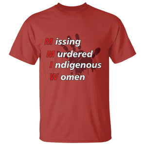 MMIW T Shirt Missing Murdered Indigenous Women Red Hand TS10 Red Print Your Wear