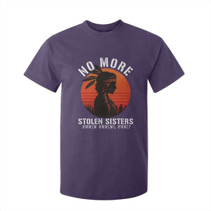 MMIW No More Stolen Sisters T Shirt For Kid American Native Indigenous Woman TS10 Purple Print Your Wear
