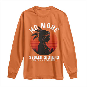 MMIW No More Stolen Sisters Long Sleeve Shirt American Native Indigenous Woman TS10 Orange Print Your Wear