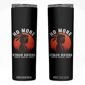 MMIW No More Stolen Sisters Skinny Tumbler American Native Indigenous Woman TS10 Black Print Your Wear