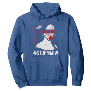 MMIW Awareness Hoodie Justice For Indigenous Woman Stop Stolen Sisters TS10 Royal Blue Print Your Wear