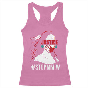 MMIW Awareness Racerback Tank Top Justice For Indigenous Woman Stop Stolen Sisters TS10 Azalea Print Your Wear