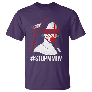 MMIW Awareness T Shirt Justice For Indigenous Woman Stop Stolen Sisters TS10 Purple Print Your Wear
