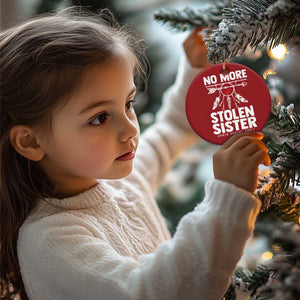 MMIW Christmas Ornament No More Stolen Sisters Indigenous Woman TS10 Print Your Wear