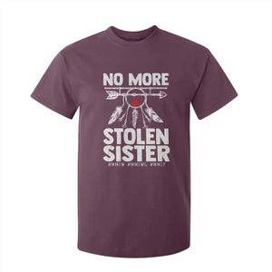 MMIW T Shirt For Kid No More Stolen Sisters Indigenous Woman TS10 Maroon Print Your Wear