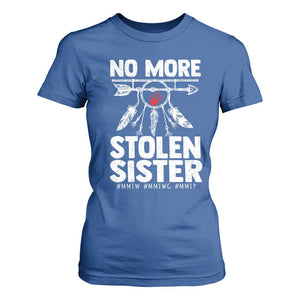 MMIW T Shirt For Women No More Stolen Sisters Indigenous Woman TS10 Royal Blue Print Your Wear