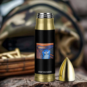 Blue Tiger Scream Bullet Tumbler Cute Animal Anime Demon Aesthetic Painting TS10 Print Your Wear